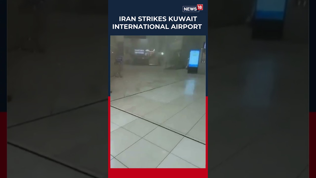 Iranian Drone Strikes Kuwait International Airport; Minor Injuries Reported Amid Gulf War | N18S