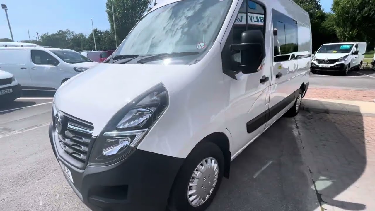 Vauxhall Movano welfare van