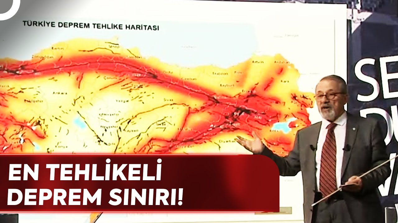Naci Görür Harita Üzerinde Anlattı! 7.2 Arasında Deprem Bekliyoruz! | Sesimi Duyan Var mı?