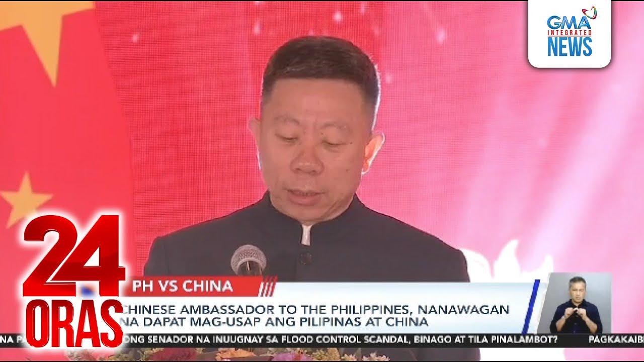 Chinese Embassy, tutol sa pag-adopt sa Senate reso na kumukondena sa kanilang mga... | 24 Oras