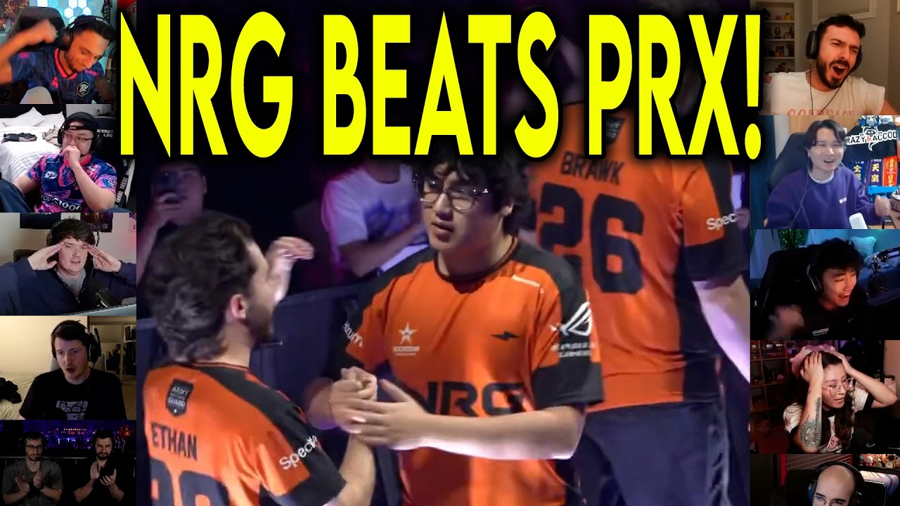 Valorant Streamers React To NRG Beating PRX After An Insane Match In Masters Santiago