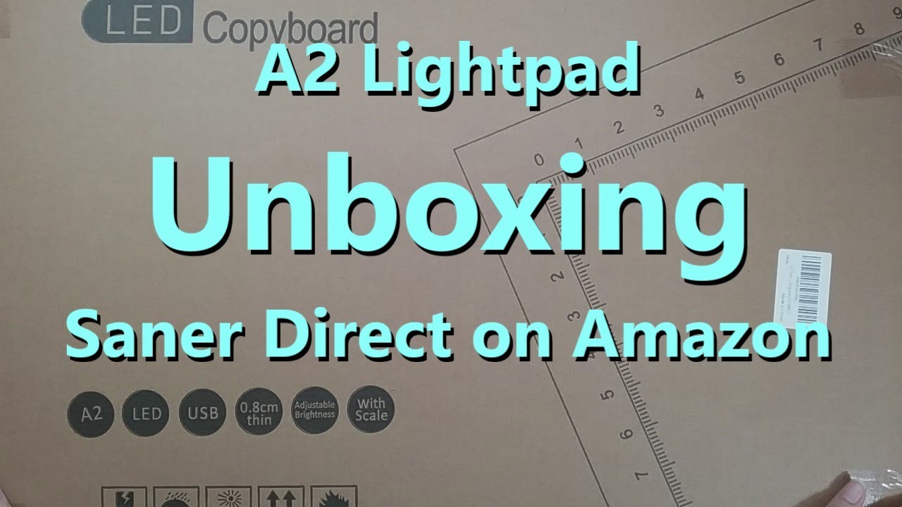 A2 Lightpad Unboxing - Saner Direct on Amazon