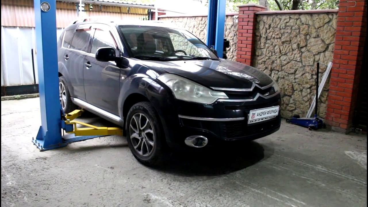 Замена внутреннего пыльника привода на Citroen C Crosser 2,4 Ситроен Си Кроссер 2007