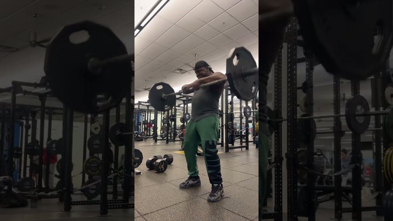 Anthony porteous  upright rows and shrugs shrugs 