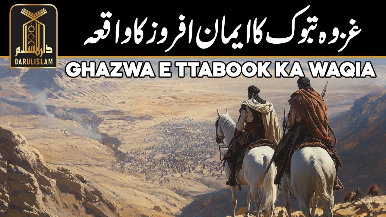 ghazwa tabuk history in urdu | ghazwa e tabook ka waqia | islami waqiat | Darulislam