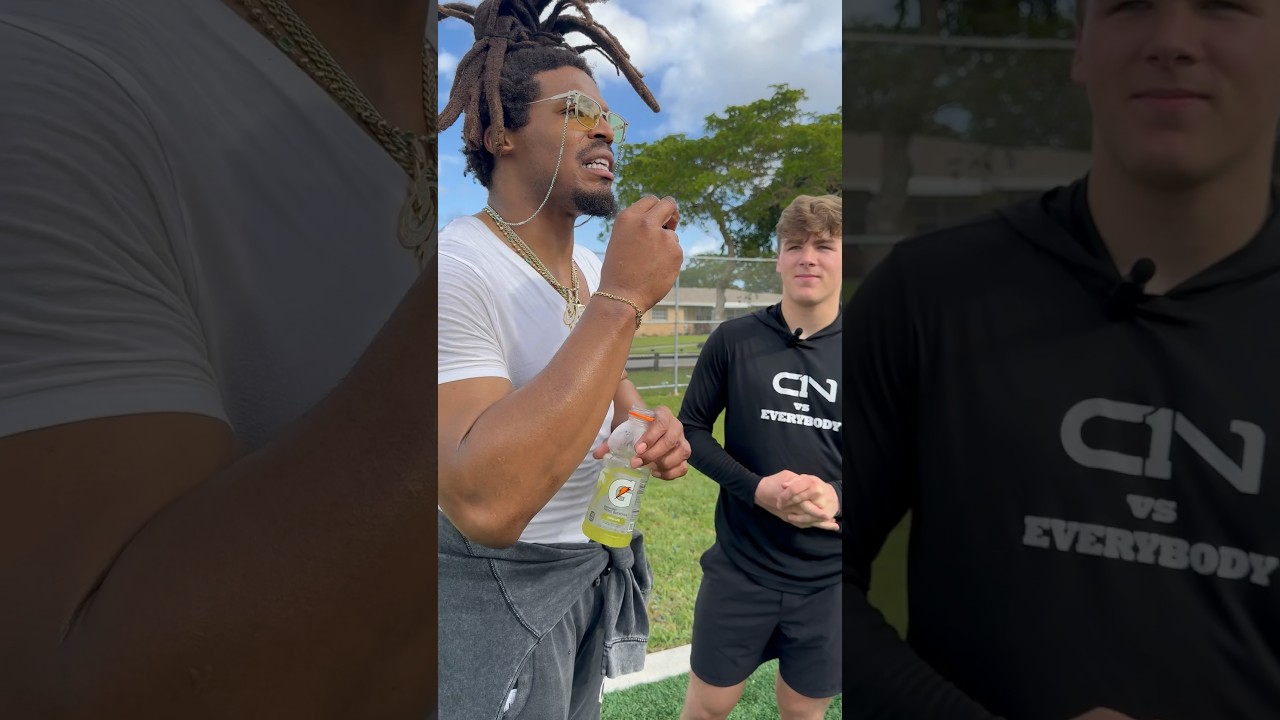 Cam Newton was asked &hellip; about his QB Luke Nickel Miami commit