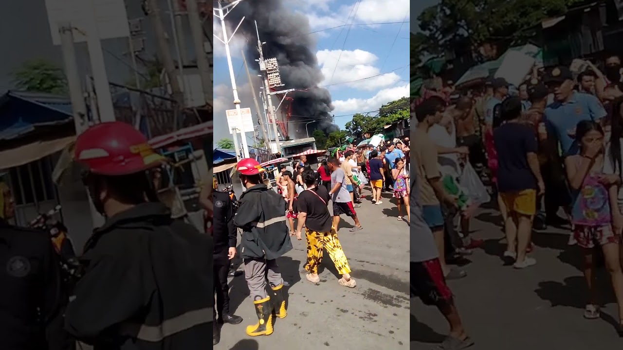 big fire at isla puting bato.