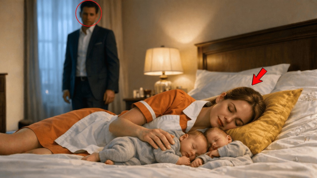 Bliźnięta Owdowiałego Milionera Nie Spały Całymi Nocami… Aż Nowa Opiekunka Zmieniła Wszystko