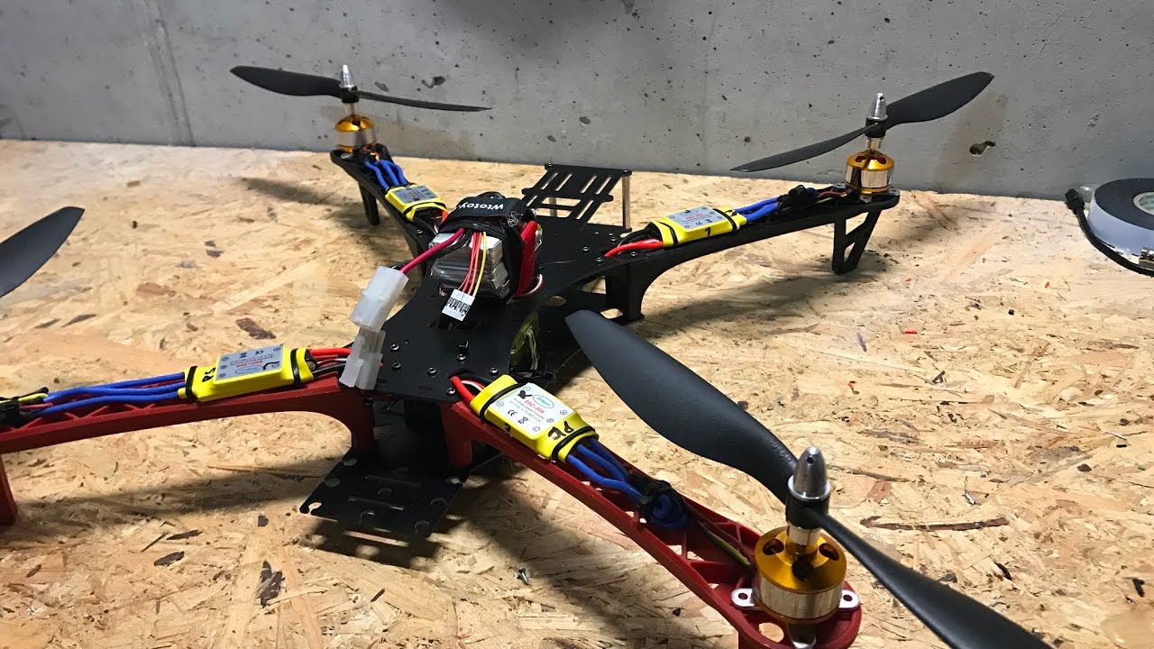 Selfmade Quardrocopter Drone - Wie baut man eine Drohne selber?