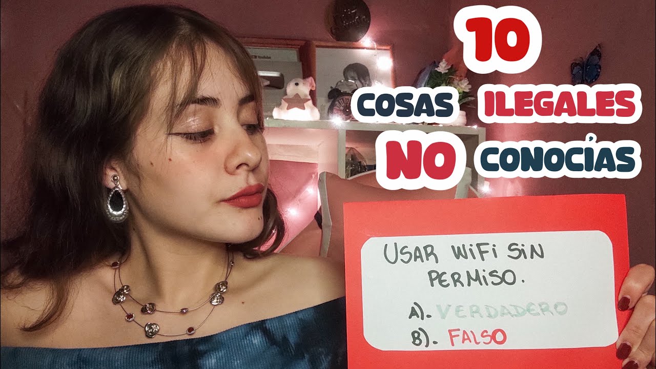 ASMR 10 cosas ILEGALES que no sabías// ASMR CASERO