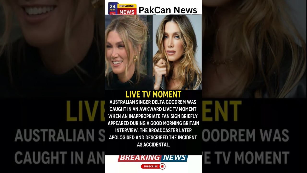 Delta Goodrem Interview Takes Unexpected Turn on Live TV | PakCan News