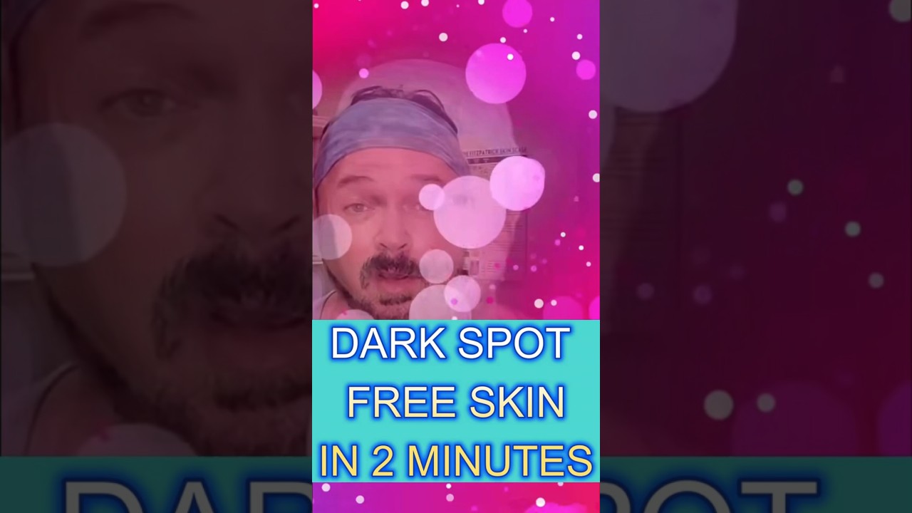 Dark Skin Marks And Spots GONE In 2 Minutes