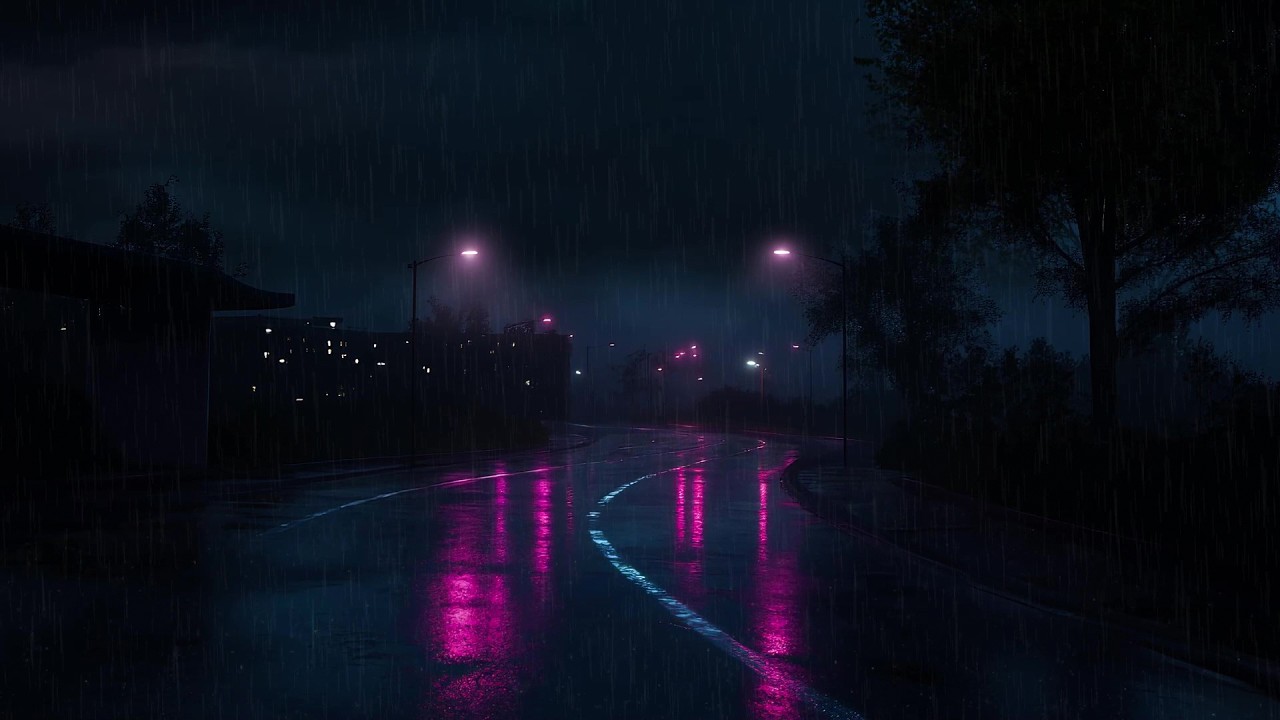 You need to Sleep | Dark Rain Atmosphere for Restful Sleep