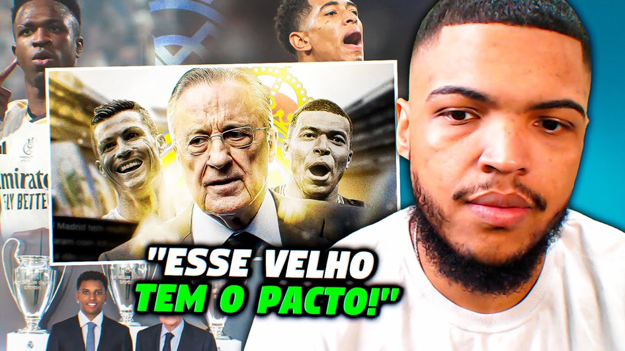 Como Florentino Perez TRANSFORMOU o REAL MADRID! - React do Jota Jogadas