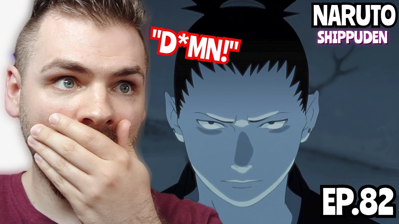 SHIKAMARU GIVES UP?!!! | NARUTO SHIPPUDEN - EPISODE 82 | REACTION