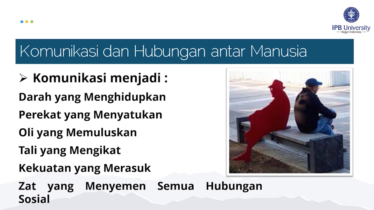 Daskombang - (Part 1) Proses Komunikasi Antar Manusia