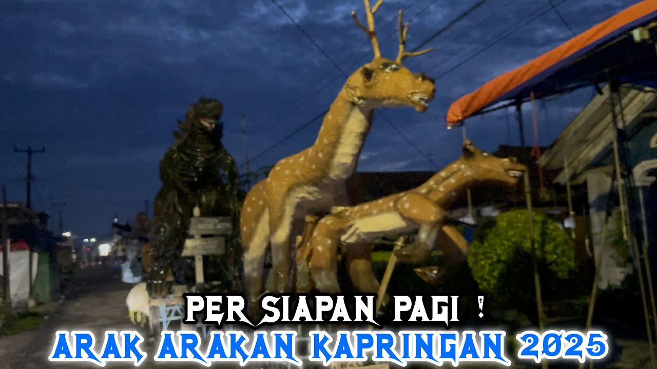 Persiapan Pagi Arak arakan KAPRINGAN 2025 ❗ Unjungan Mbah Buyut JAKA DOLOG Krangkeng Indramayu