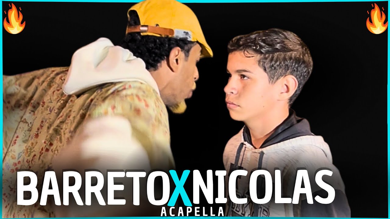 (O PROFESSOR!!! 👨🏽‍🏫🔥)  BARRETO X NICOLAS | SEGUNDA FASE | ACAPELLA | 97° | Batalha Da Linear