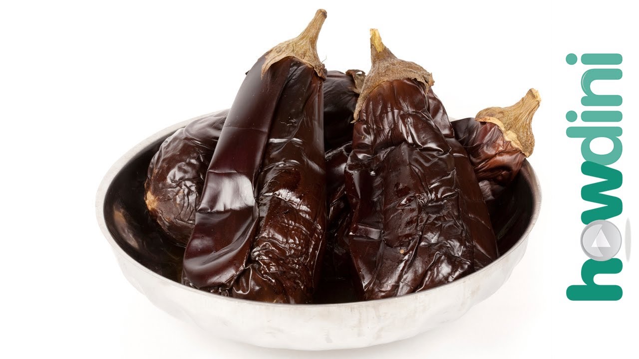 How to roast eggplant