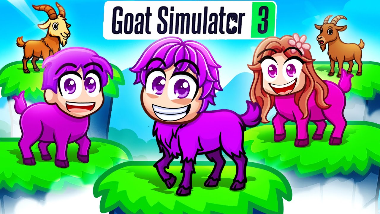 Мы играем в GOAT SIMULATOR 3!