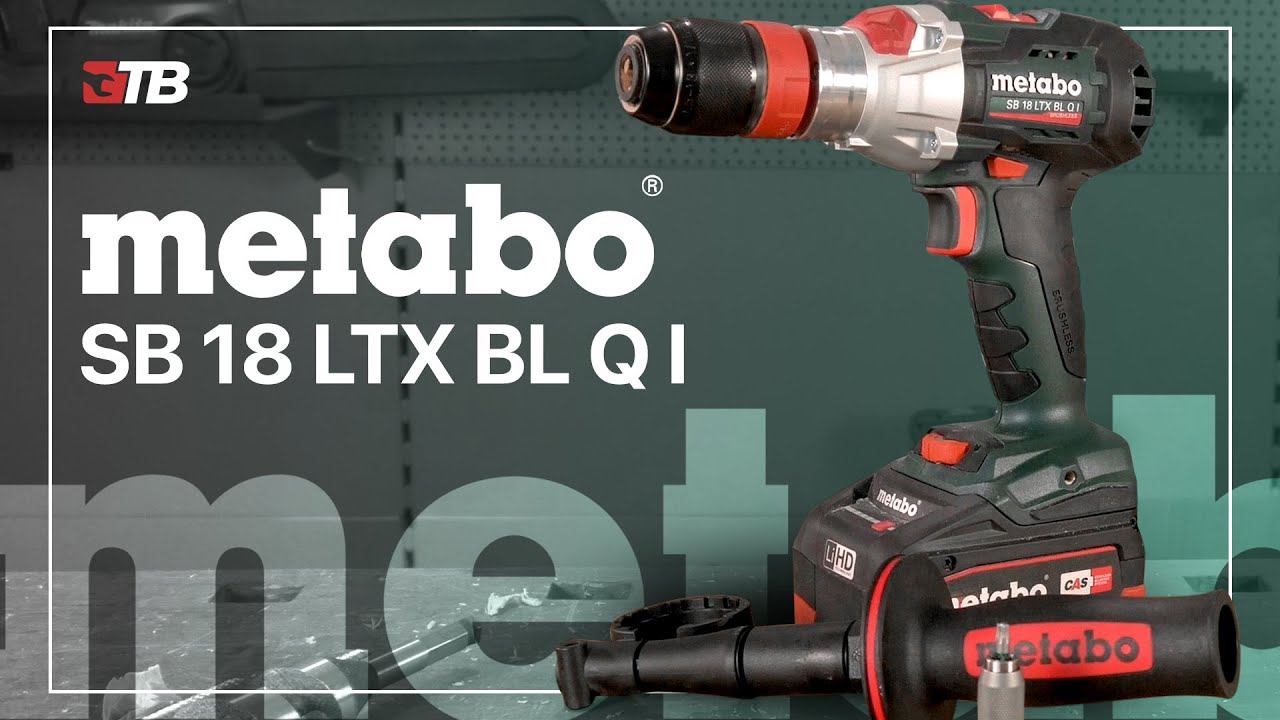 🔥 KRASS 130NM! METABO AKKU SCHLAGBOHRSCHRAUBER SB 18 LTX BL Q I HÄRTEST | Review, Details | #metabo