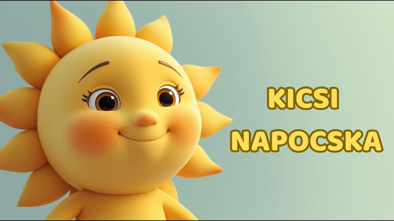 Kicsi Napocska ☀️ | Klasszikus gyerekdal | Zenés mese