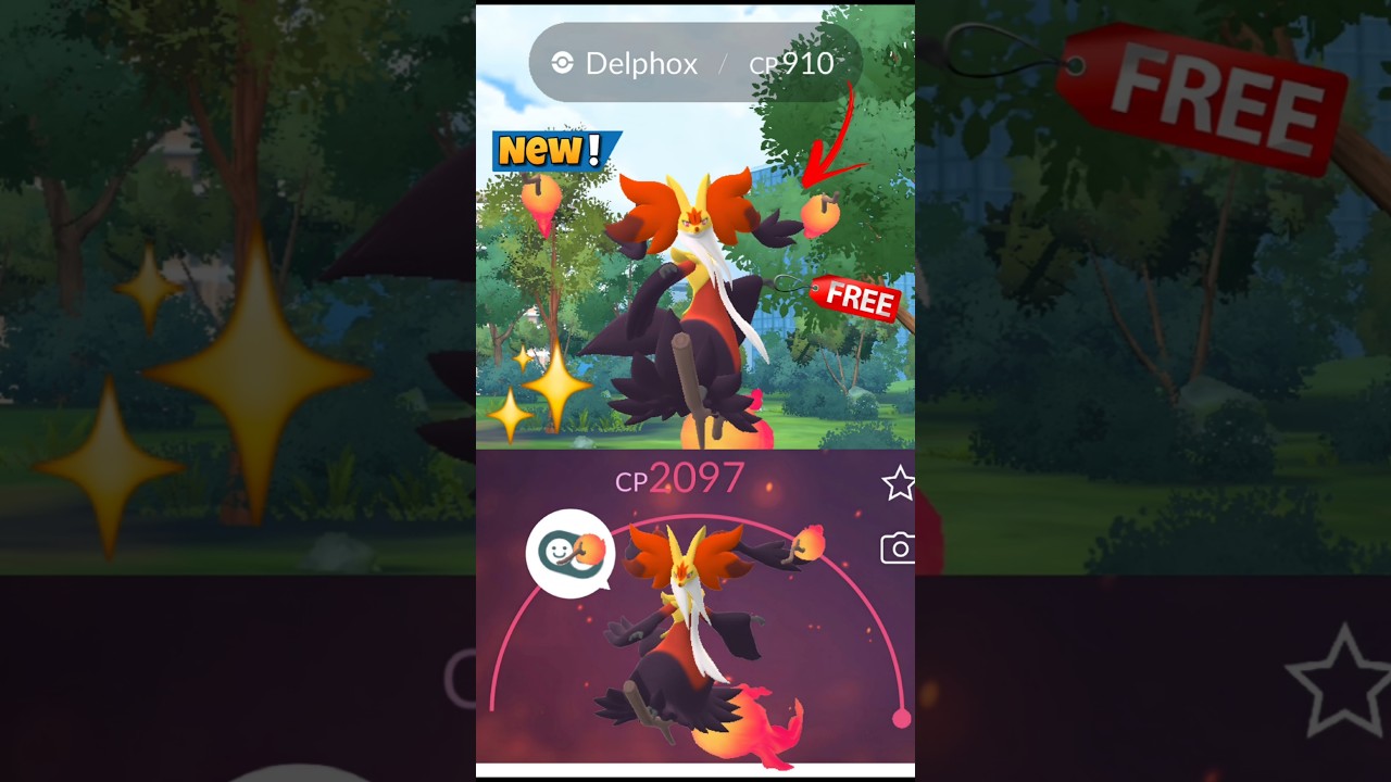 First Ever✨️Mega Delphox Debut in Pokemon Go