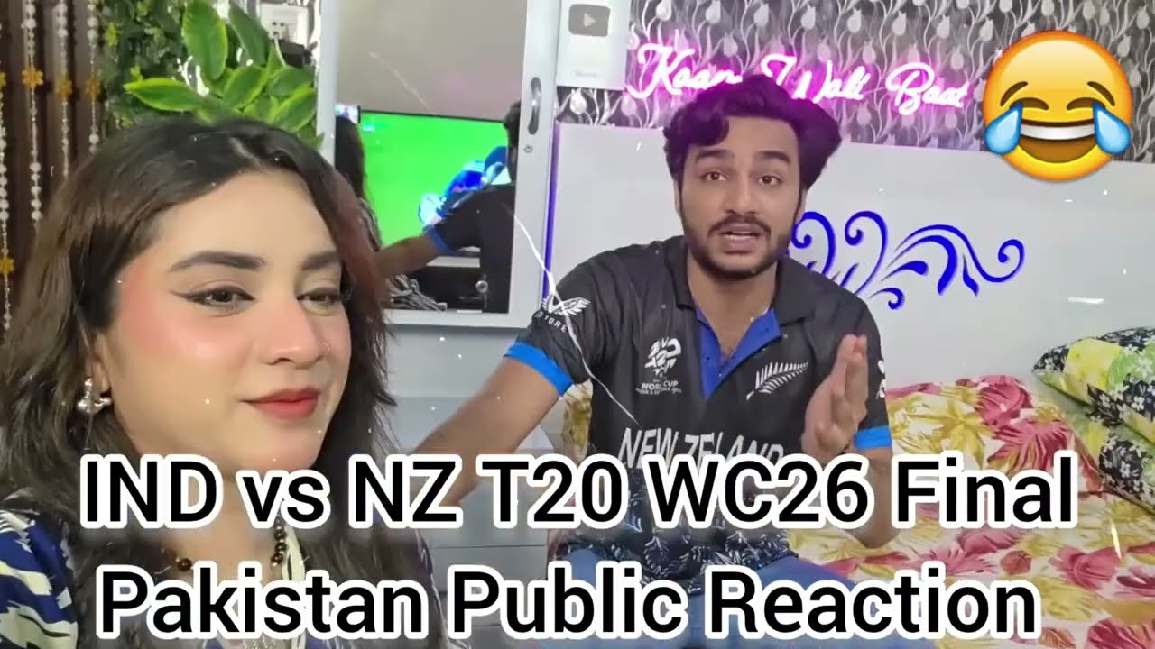 🤣 PAKISTAN FUNNY REACTION | INDIA WINS T20 WORLD CUP 2026 AFTER BEATING NEW ZEALAND 🔥IND VS NZ FINAL