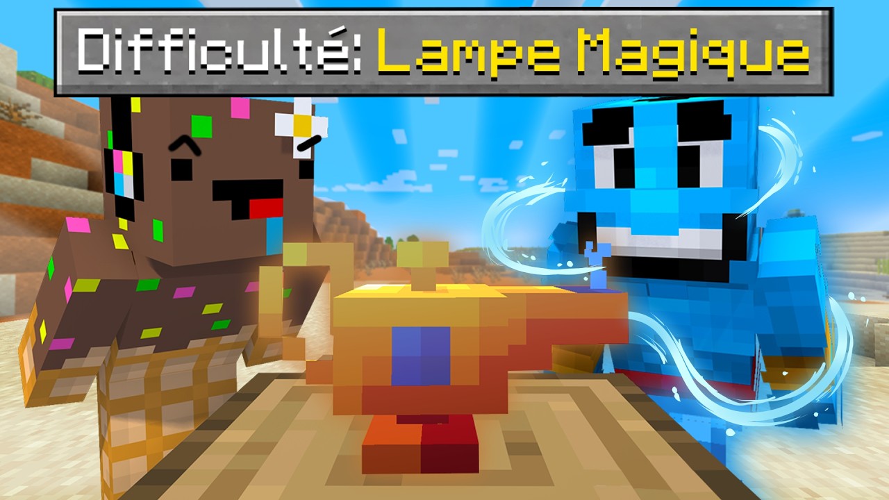 CETTE LAMPE me permet DE FAIRE DES VOEUX WTF sur Minecraft..