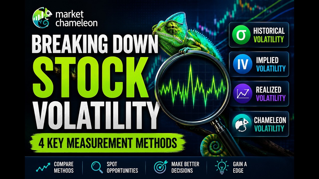 How to Analyze Stock Volatility: 4 Key Measurement Methods | Market Chameleon