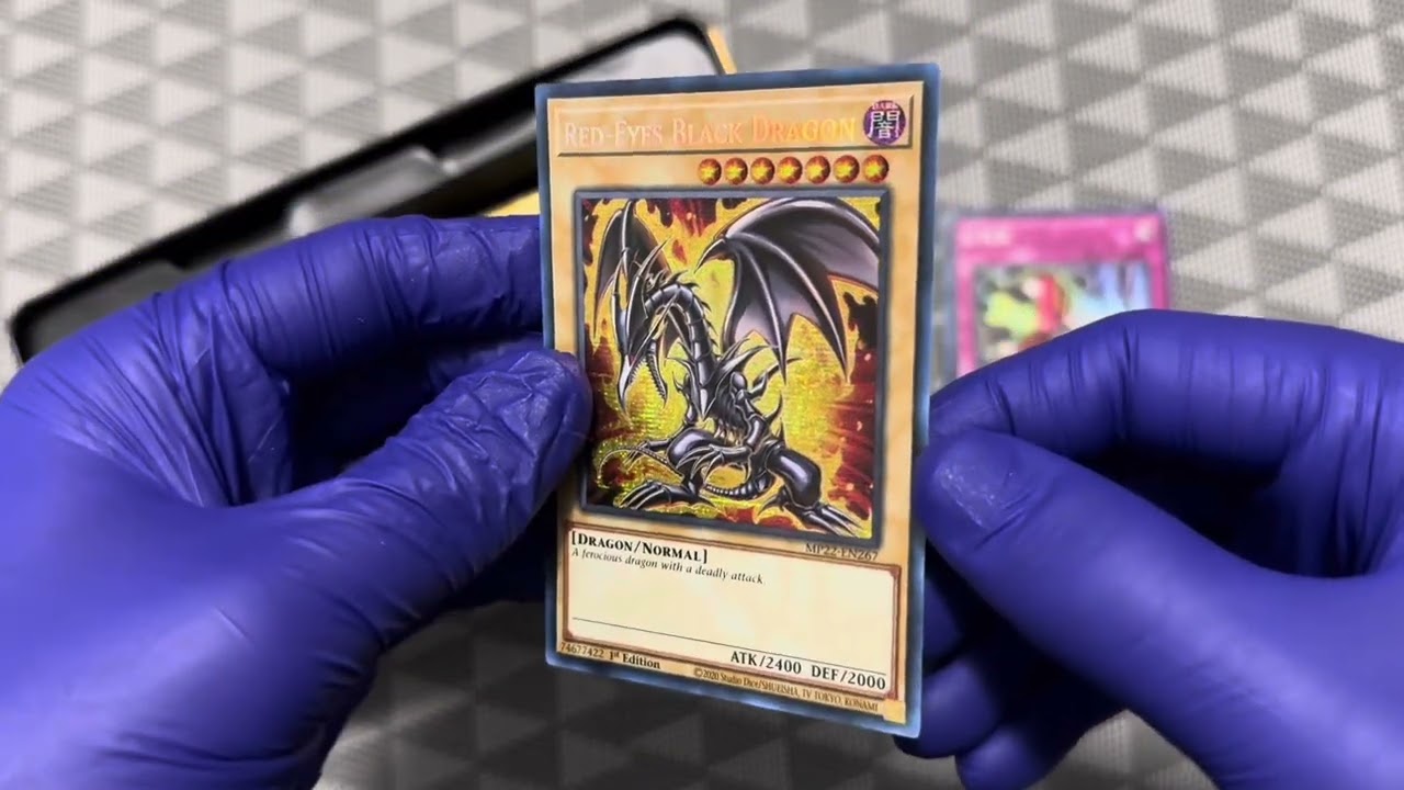 Yugioh 2022 Mega Tin Opening Red Eyes!