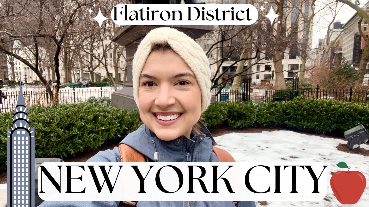 New York City's Flatiron District: Harry Potter Store, Eataly & Madison Square Park 🍎