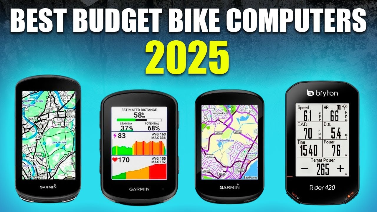 ✅ Top 5 Best Budget Bike Computers [ 2025 Review ] Aliexpress - Cycling GPS Computer Under $100