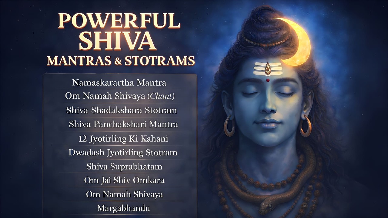 Experience These Powerful Shiva Mantras & Stotrams | For Peace, Protection & Spiritual Awakening
