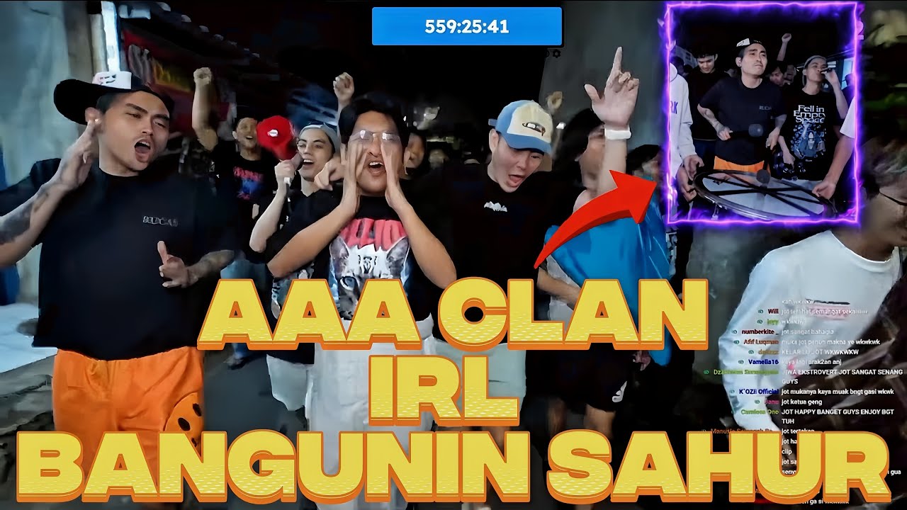 AAA CLAN IRL BANGUNIN SAHUR