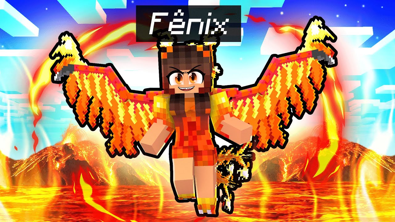 JOGANDO como FÊNIX no Minecraft ◂Miika▸