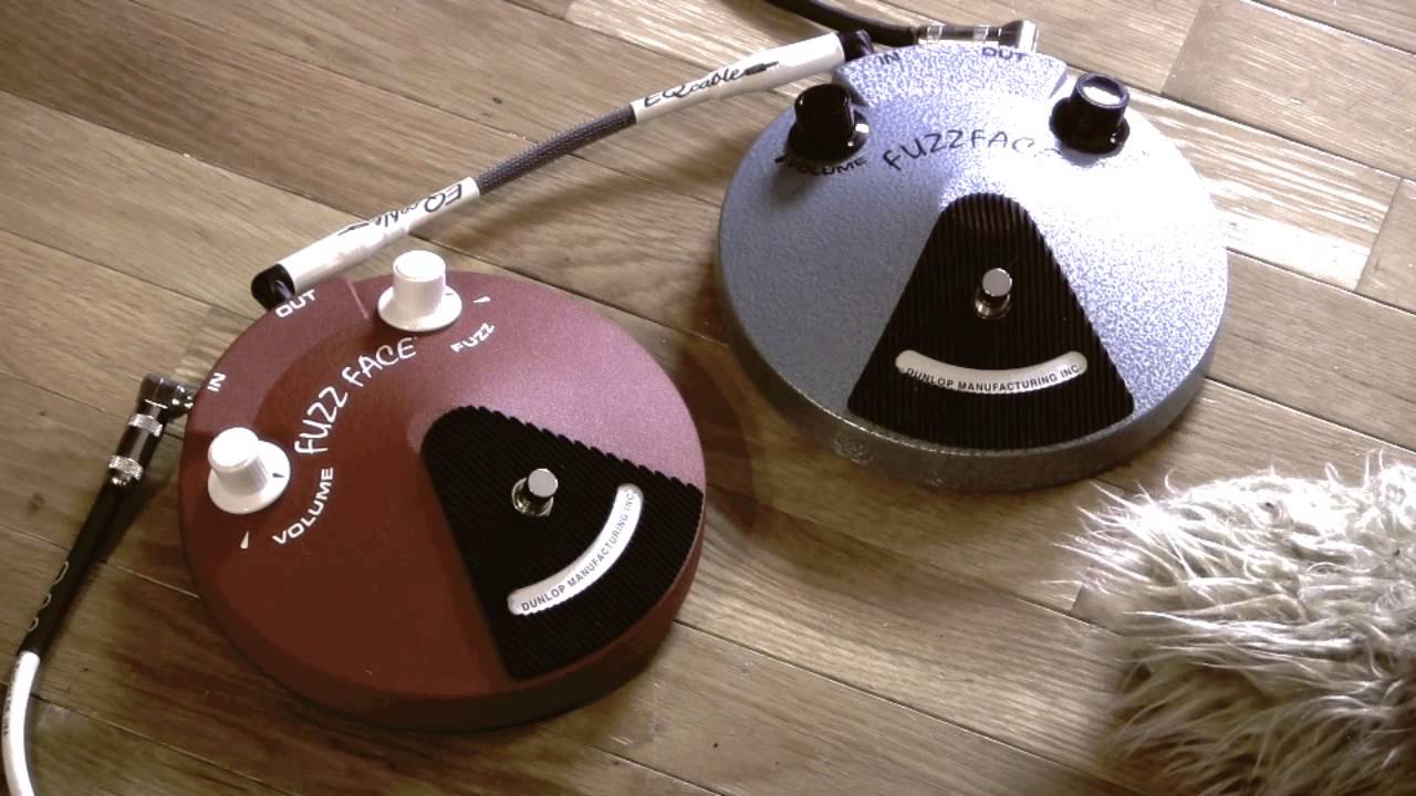 Jim Dunlop BAND OF GYPSYS Fuzzface vs blue Hendrix Fuzz Face pedal shootout