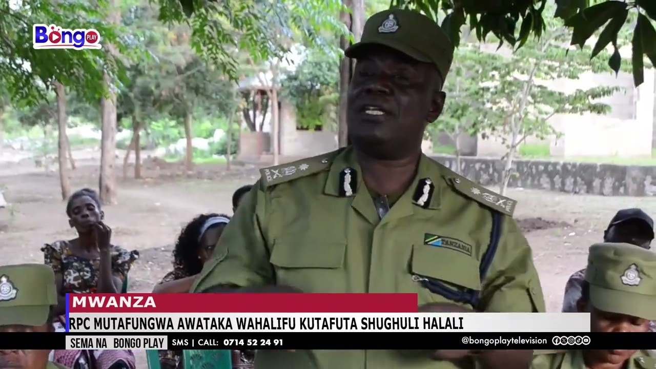 RPC MUTAFUNGWA AWATAKA WAHALIFU KUTAFUTA SHUGHULI HALALI, OCD SODOKA AONGOZA MIKAKATI YA ULINZI