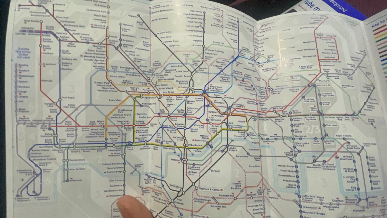 New Tube Map For London Underground