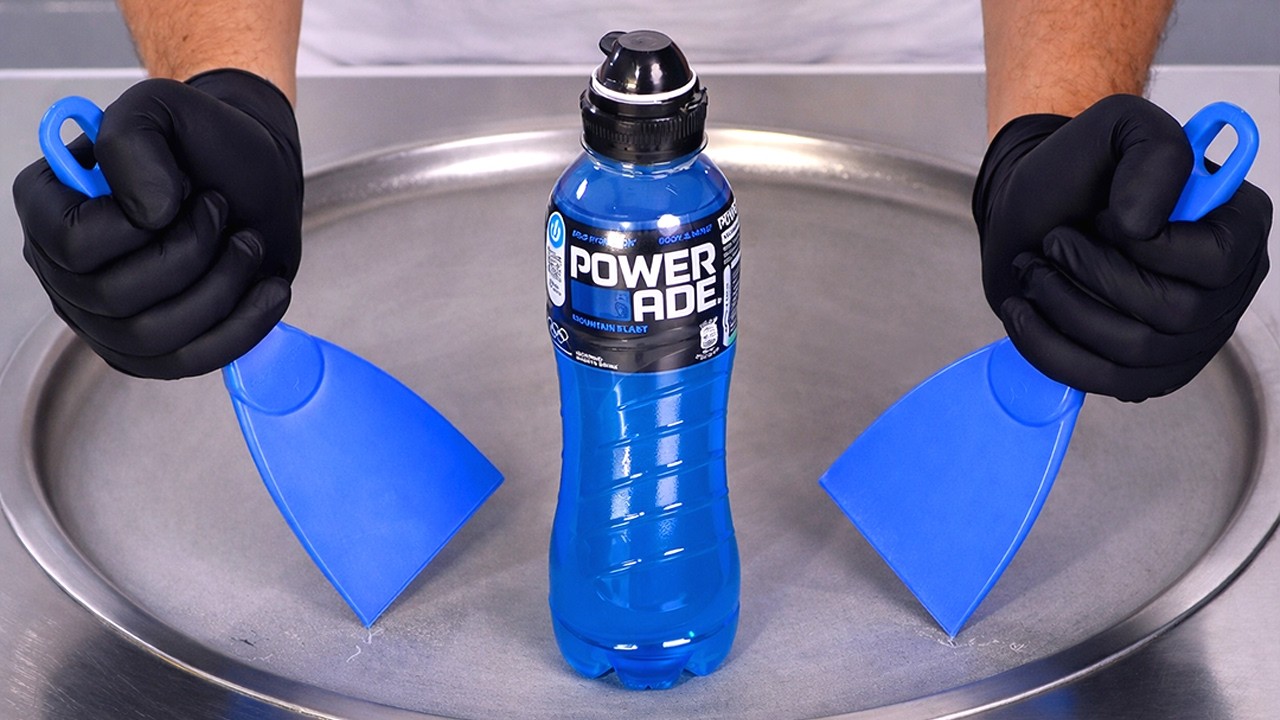 Powerade - Ice Cream Rolls | Satisfying Visual ASMR