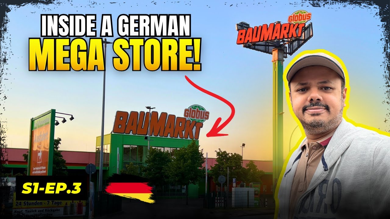 This German Hardware Mega-Store Will Blow Your Mind! | Globus Baumarkt Tour