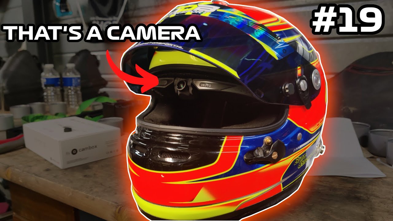 I GOT AN F1-STYLE HELMET CAMERA | Cambox V4 Pro Unboxing | #19