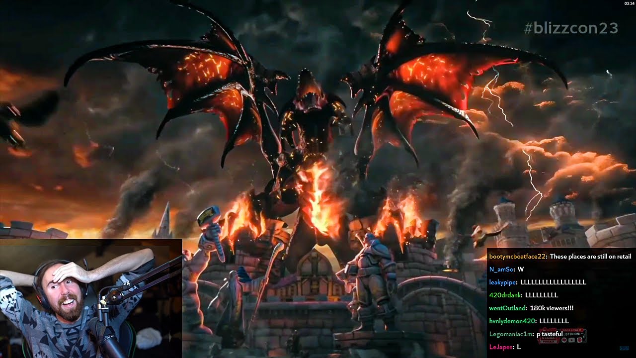 Asmongold Reacts to Cataclysm Classic ANNOUNCEMENT TRAILER