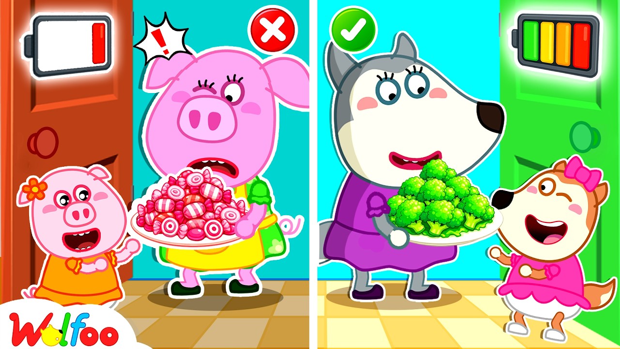 Lucy Learns The Magic of Veggies 🥦 Kids Good Habits | Cartoons Kids | Wolfoo Family