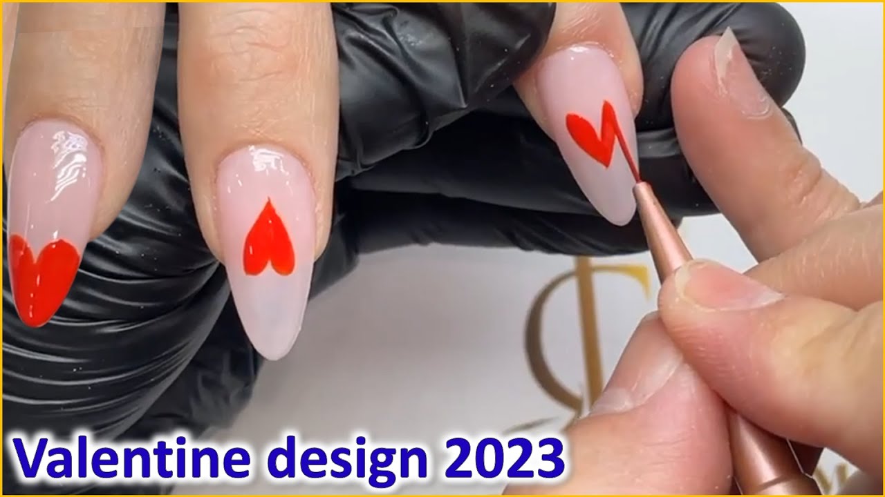Vẽ trái tim design Valentine đơn giản nhẹ nhàng | Christine Lam