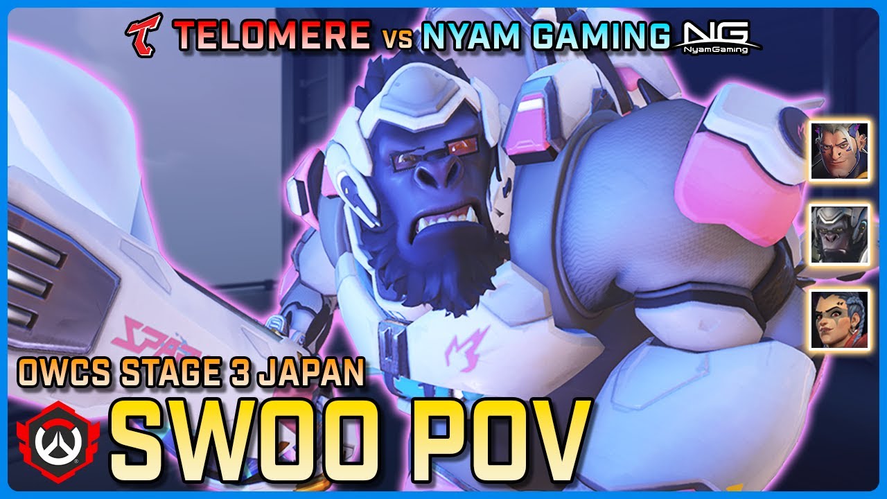 [ Swoo ] Player of the Match | Telomere vs Nyam Gaming | OWCS Japan Stage 3