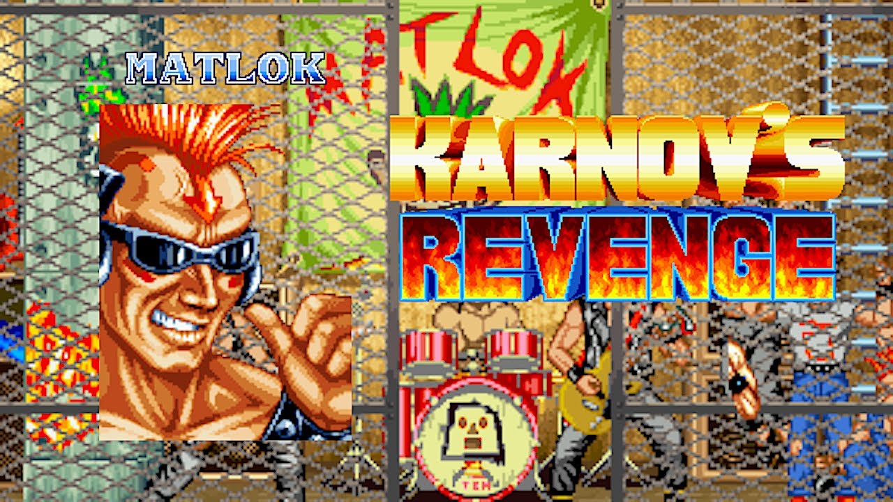 Karnov's Revenge/Fighter's History Dynamite - Matlok Jade (Neo Geo MVS) ファイターズヒストリーダイナマイトマットロック・ジェイド