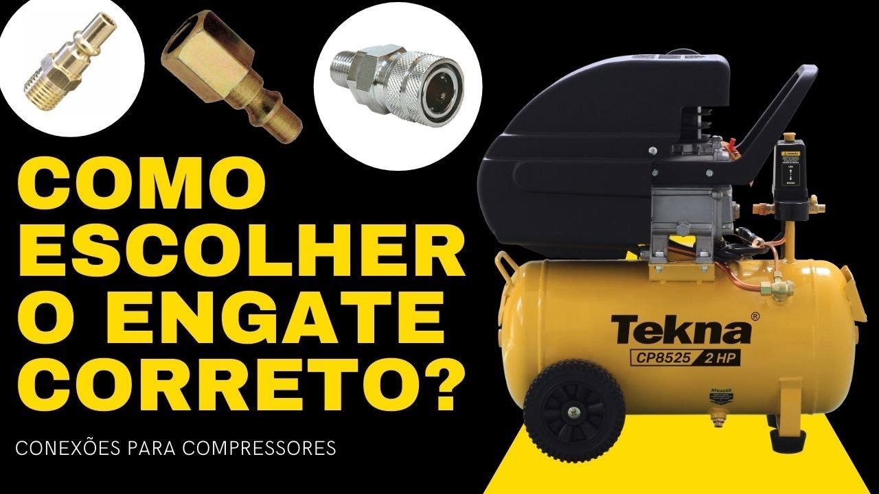 CONEXÕES E ACESSÓRIOS PARA COMPRESSORES DE AR