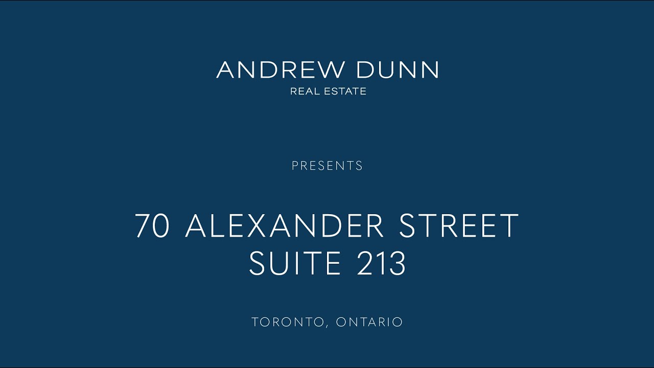 70 Alexander St #213 | Church-Yonge Corridor | Toronto