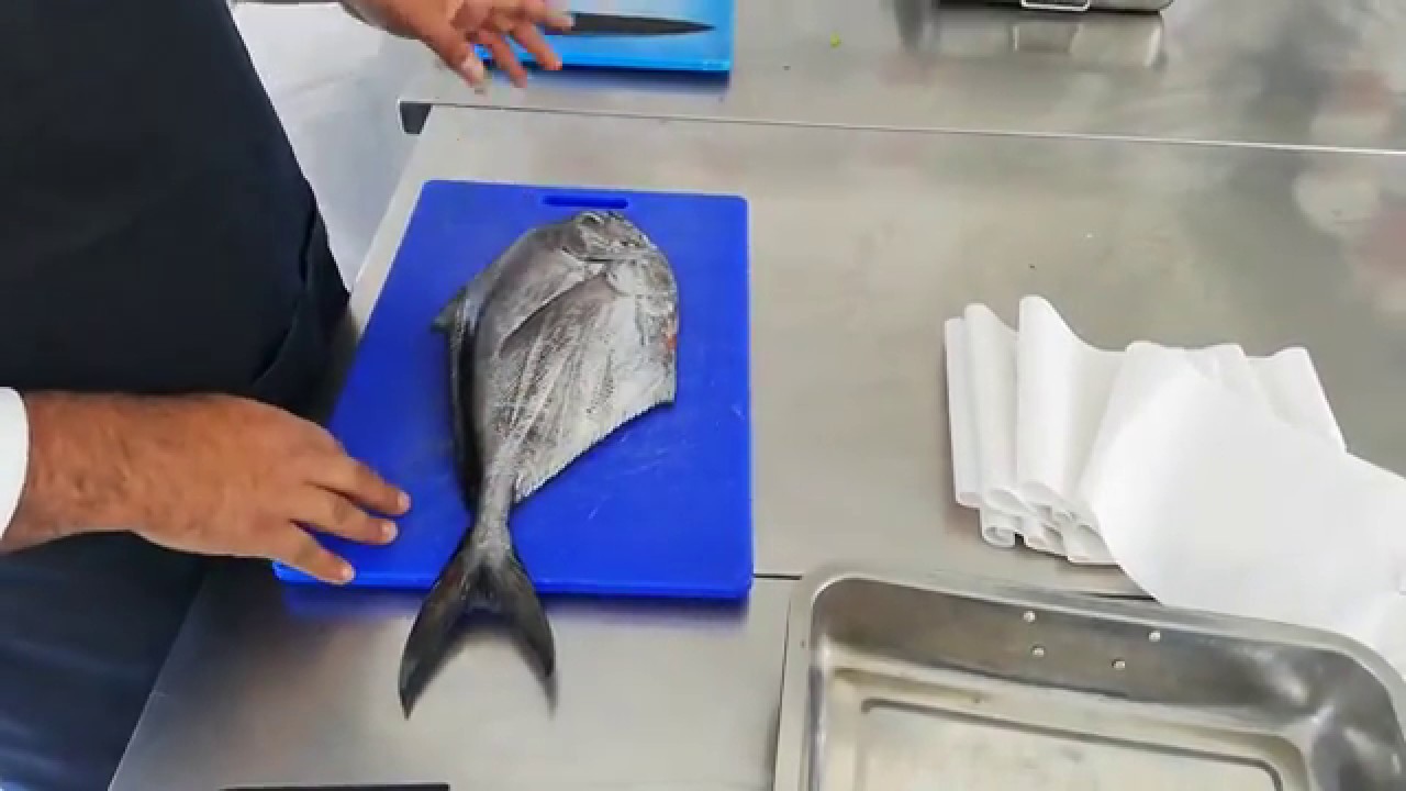 Fileteado pescado plano (Reineta Chilena)